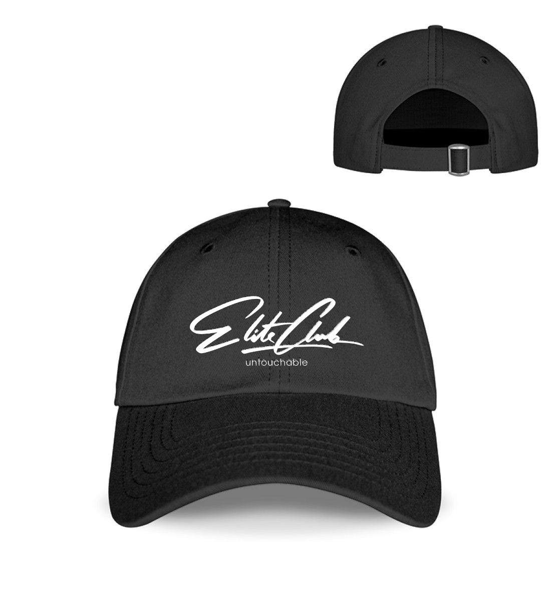 Baseball cap aus hochwertiger Baumwolle veredelt mit einem Elite Club Design 