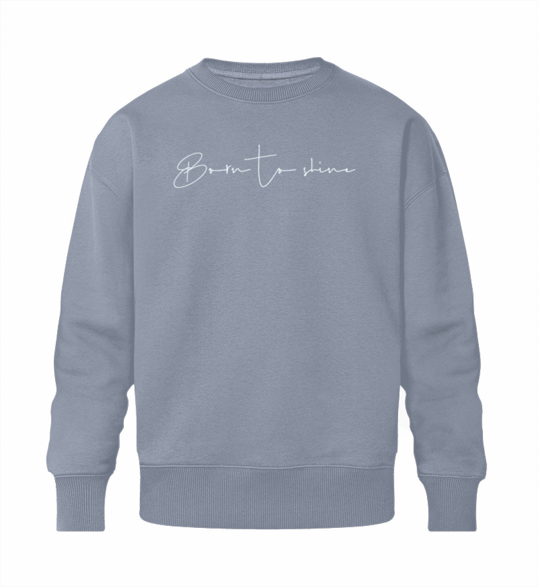 Graues Sweatshirt Herren aus nachhaltiger Baumwolle mit elegantem Design