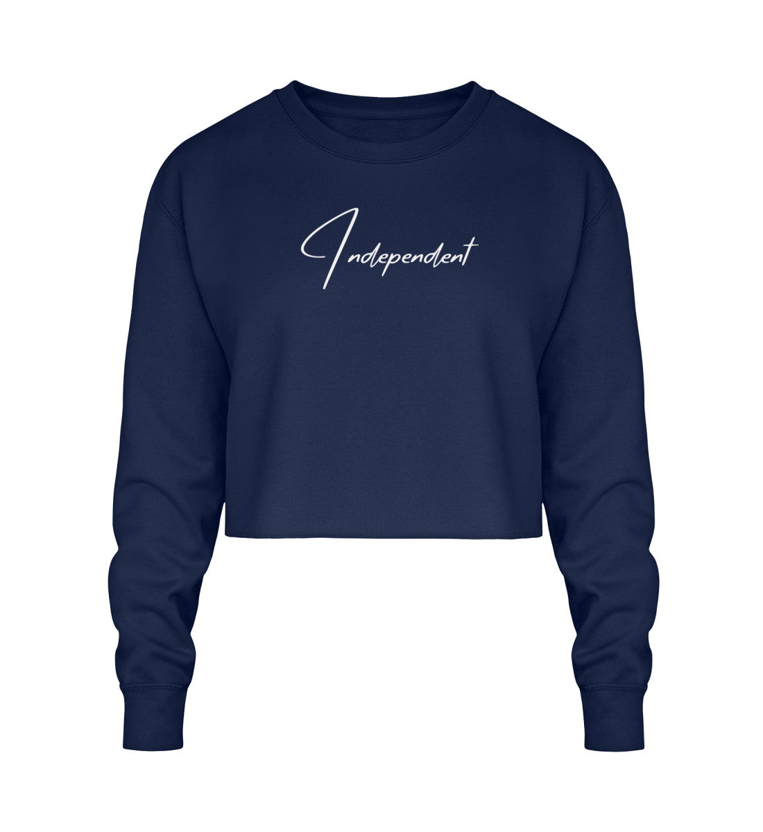 Cropped Sweatshirt für unabhängige Frauen, die Stil und Komfort vereinen möchten