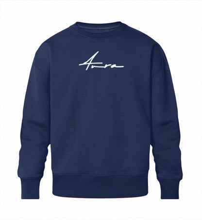 Navy-blaues Sweatshirt Herren aus Bio-Baumwolle mit stilvollem Signature-Look.