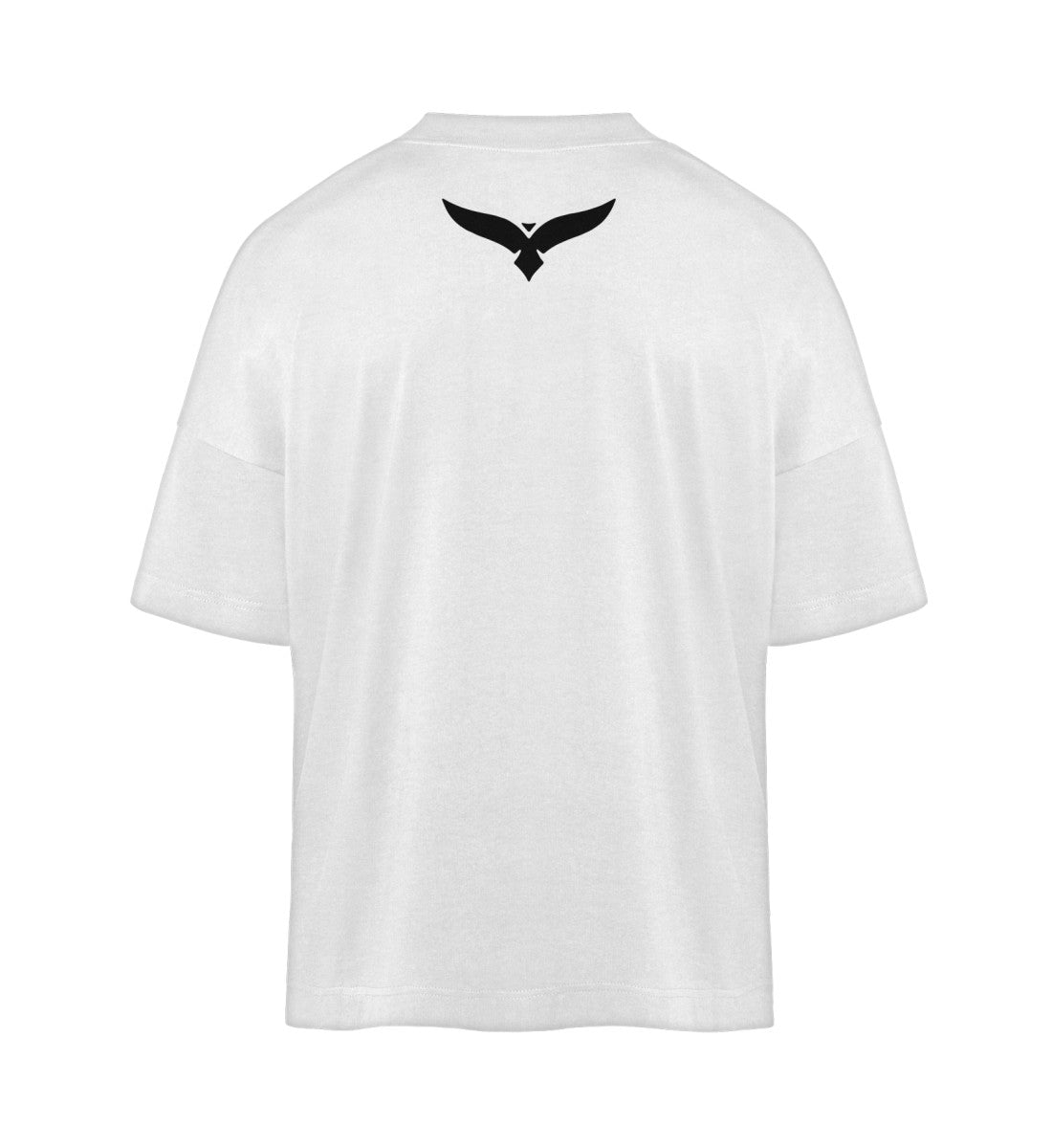 oversized t-shirt rückseite mit einem adler design