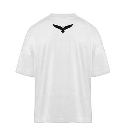 oversized t-shirt rückseite mit einem adler design