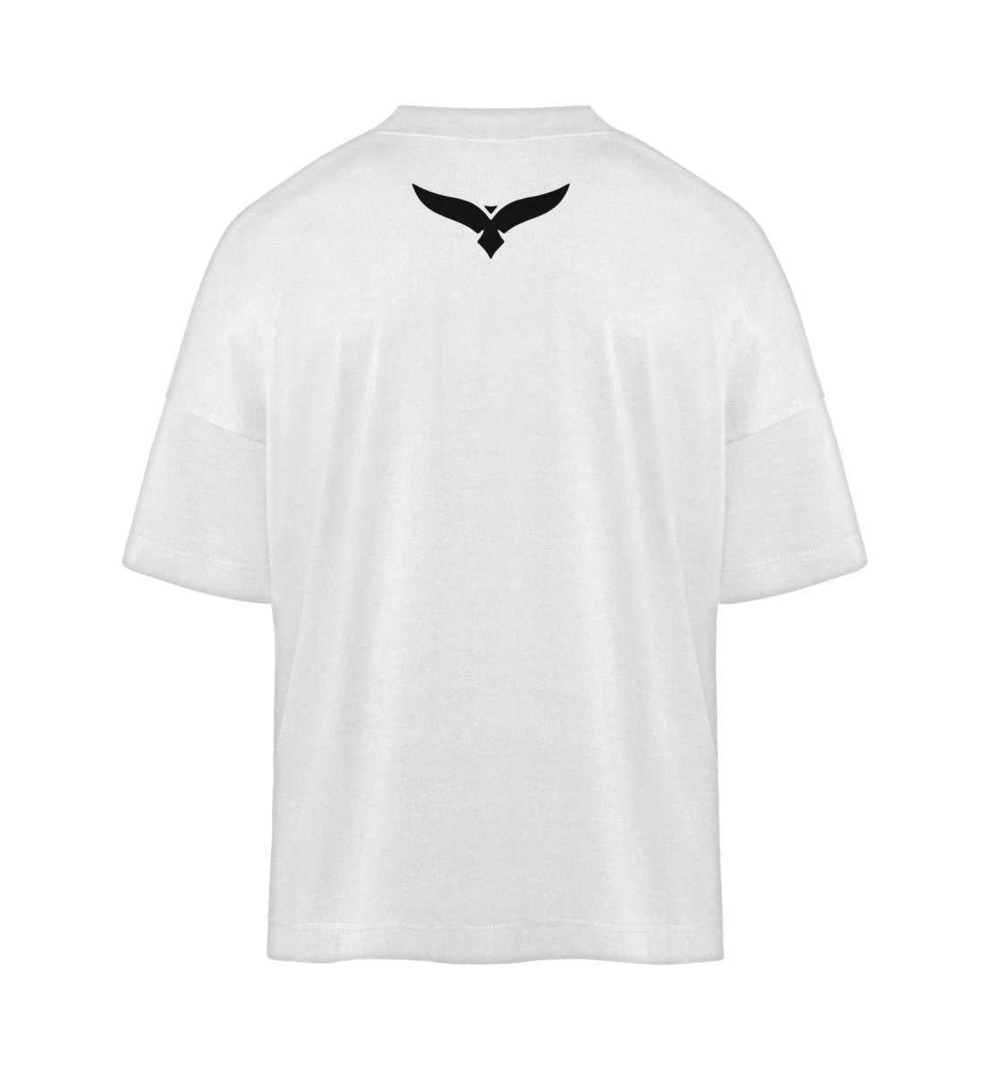 oversized t-shirt Rückseite mit einem Adler design 