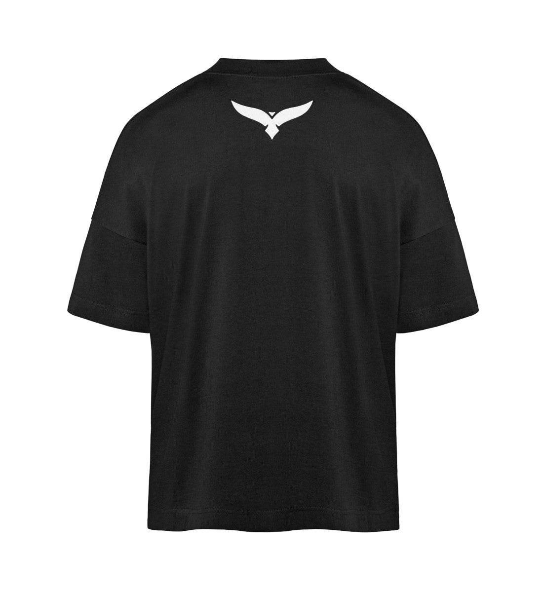 oversized t-shirt Rückseite mit einem Adler design 