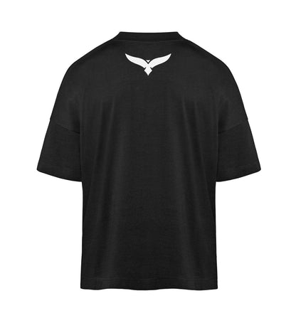 oversized t-shirt Rückseite mit einem Adler design 